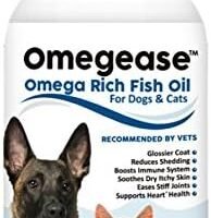 100 Pure Omega 3 6 & 9 Fish Oil for Dogs and Cats Relieves Scratching