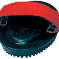 HORSE AND LIVESTOCK PRIME 222745 Web Handled Rubber Curry Comb for