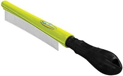 FURminator Finishing Dog Comb for All Coat Types for Tangle-Free Fur