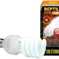 Exo Terra Repti-Glo 100 Compact Fluorescent Desert Terrarium Lamp