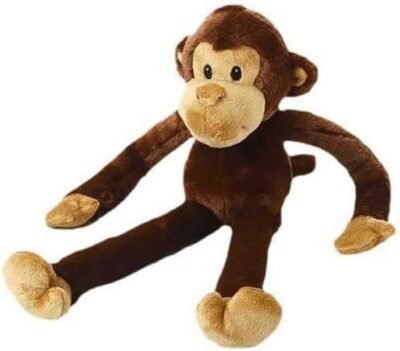 Multipet Swingin 22-Inch Large Plush Dog Toy with Extra Long Arms and