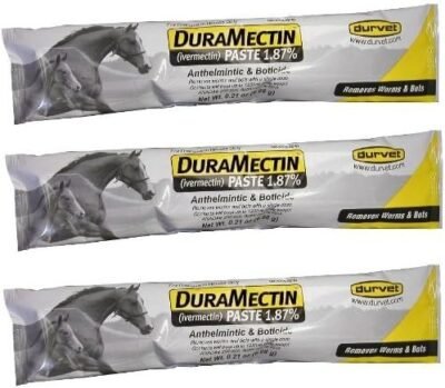 3 Pack of Duramectin Ivermectin Paste 187 Percent for Horses 021