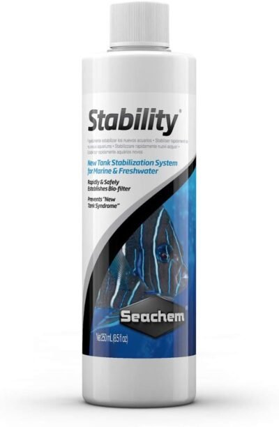 Seachem Stability Fish Tank Stabilizer - For Freshwater and Marine