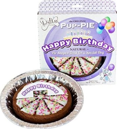 Lazy Dog Pup-PIE Happy Birthday for a Special Dog 6 Inch