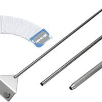 MiguCo Stainless Steel Algae Scraper Cleaner with 10 Blades for