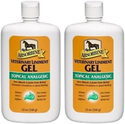Absorbine Veterinary Liniment Gel 12-Ounce 2-Pack