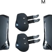 MAYiT Horse Tendon Boots 4 pcs - Front & Hind PU Shell Tendon Fetlock