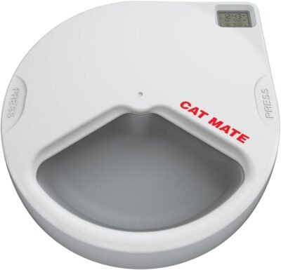 Cat Mate C300 Automatic 3 Meal Pet Feeder with Digital Timer for Cats