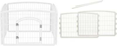 IRIS 24'' Exercise 4-Panel Pet Playpen with Door