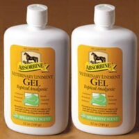 Absorbine 2-Pack Veterinary Liniment Squeeze Bottle Gel 12-Ounce