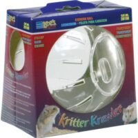 Lee's Kritter Krawler Mini Exercise Ball 5-Inch Clear