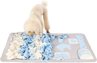 Snuffle Mat for Small Large Dogs Nosework Feeding Mat Easy to Fill