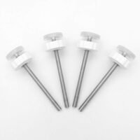 4 Pack Pressure Gates Threaded Spindle Rods M8 8 mm Baby Gates