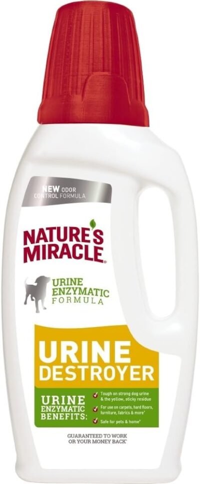 Natures Miracle Urine Destroyer for Dogs Light Fresh Scent Tough on
