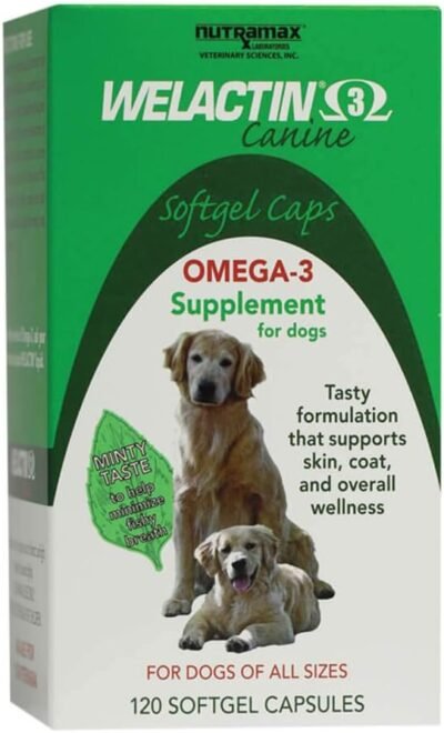 Welactin Omega-3 Skin and Coat Support 120 Softgels