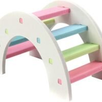 Hamster Ladder Syrian Hamster Bridge Rainbow Rabbit Climb Kit for