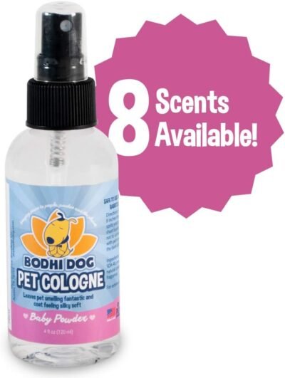 Natural Pet Cologne Cat & Dog Deodorant and Scented Perfume Body