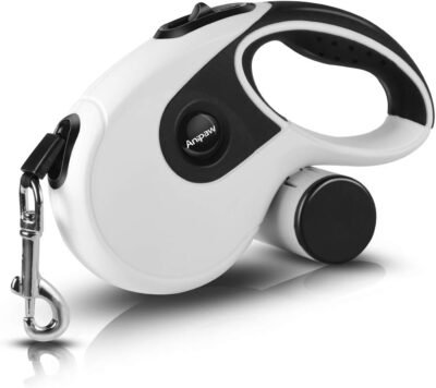 Retractable Dog Leash 16ft Strong Nylon Cord Anipaw Heavy Duty 360