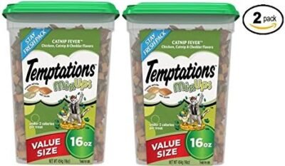 Temptations Mixups Catnip Fever Flavor Cat Treats 16 Oz Value size -