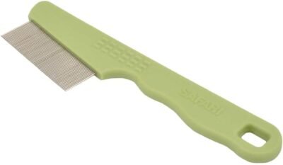 Safari Pet Products Flea Comb for Cats Flea and Tick Prevention for