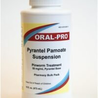 Aurora Oral Pro Pyrantel Pamoate Oral Suspension 50mgmL 16 Ounce White