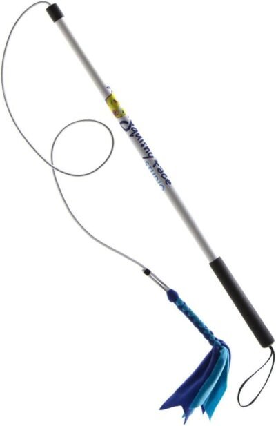 Squishy Face Studio Flirt Pole V2 with Lure - Durable Dog Toy for Fun