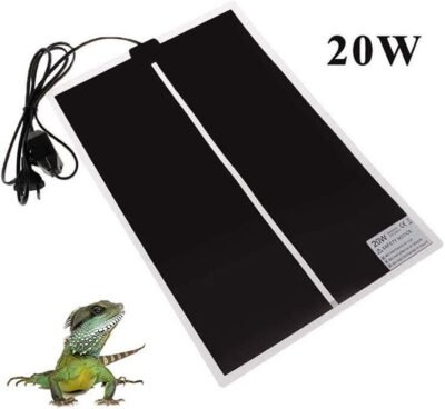 TESLUCK Reptile Heating Pad 14W 20W Waterproof Reptile Heat Pad Under