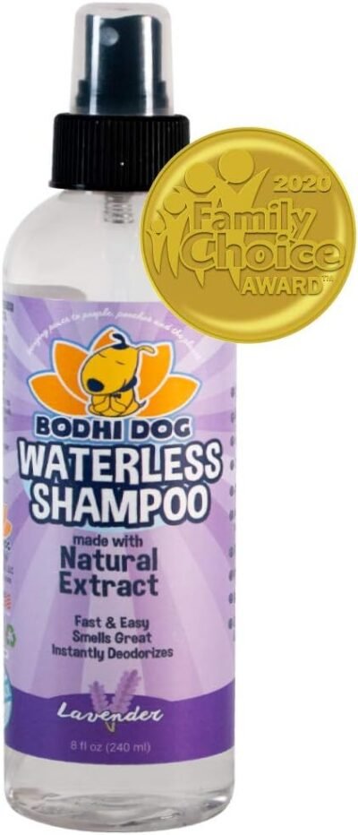 New Waterless Dog Shampoo All Natural Dry Shampoo for Dogs or Cats No