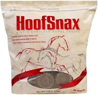Manna Pro 05-9352 Hoof Snax Biotin Enriched Horse Treats 32-Pound