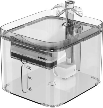 NPET Cat Water Fountain 3L Automatic Pet Drinking Fountain Dog Water