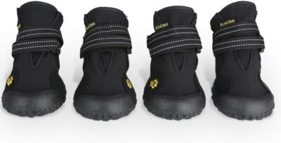 Zacro Protective Dog Boots - 4PCS Waterproof Shoes Outdoor Shoes for