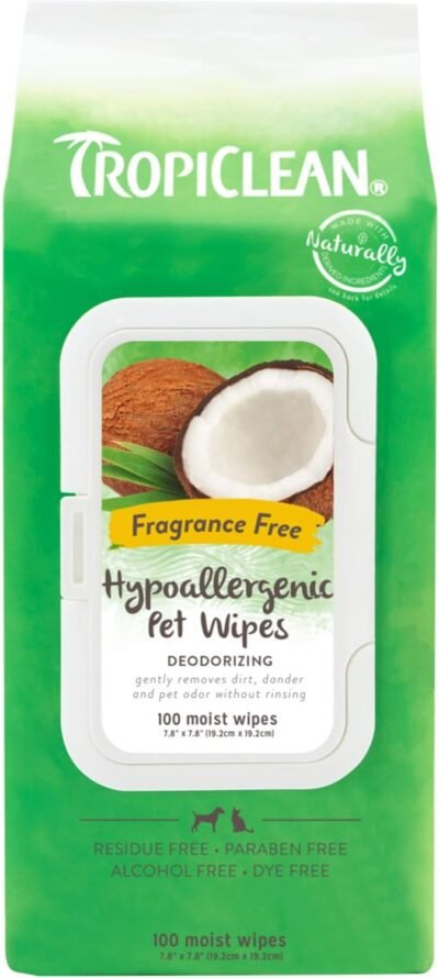 TropiClean Wipes for Pets