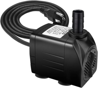Jhua Fountain Pump 300GPH 1200LH 21W Submersible Water Pump Ultra