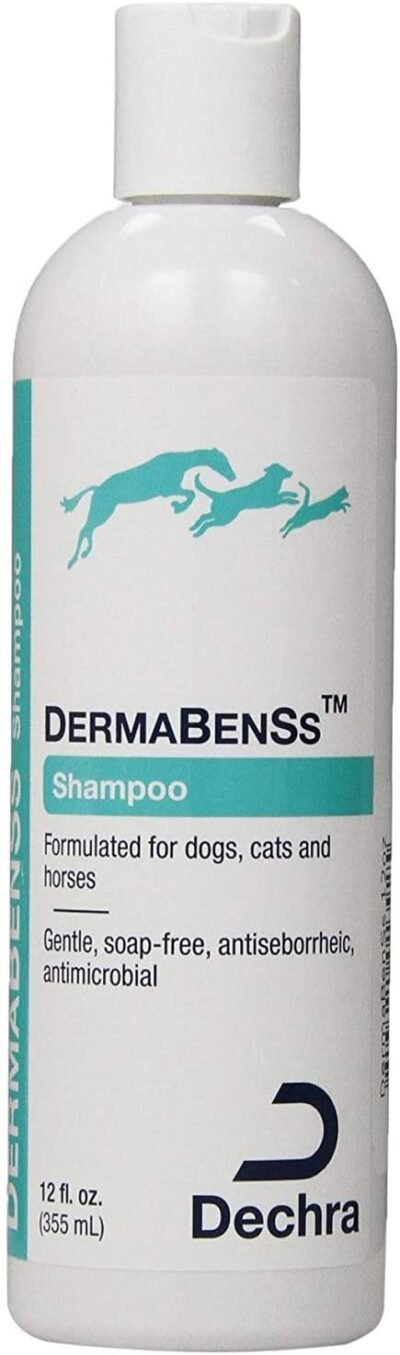 Dechra DermaBenSs Shampoo for Dogs Cats & Horses 12oz - Gentle
