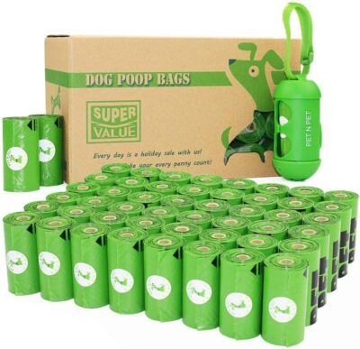 PET N PET Dog Poop Bag 720 Counts Poop Bags Refill Rolls with 1