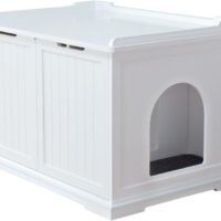 Trixie Pet Products Wooden Pet House X-Large and Litter Box