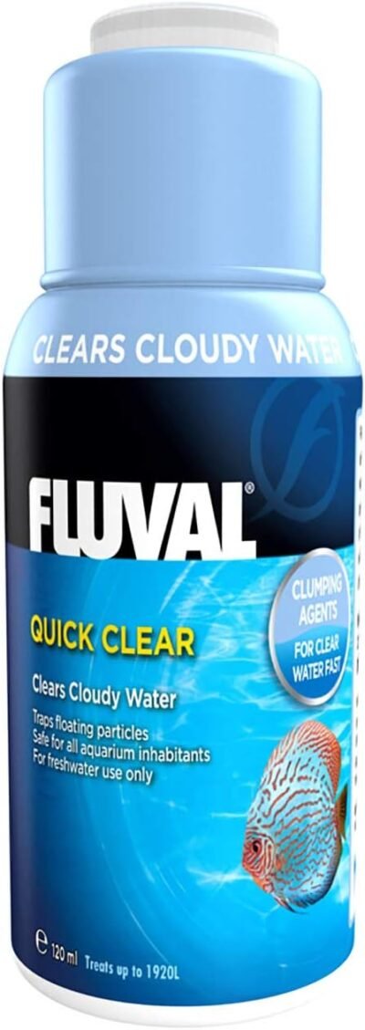 Fluval Quick Clear for Aquarium Water Treatment 8-Ounce