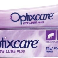 OptixCare Pet Eye Lube Plus Hyaluron 20g for Dog Cat Horses