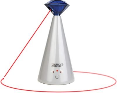 Friends Forever Interactive Laser Cat Toy - Automatic Rotating Laser