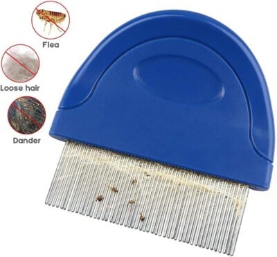 Pet Dog Cat Flea Comb Pet Flea and Tick Prevention for Dogs Stainless
