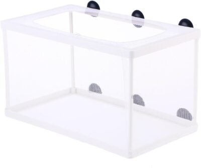 POPETPOP Fish Nursery for Aquarium-Fish Breeding Net Hang on Breeder
