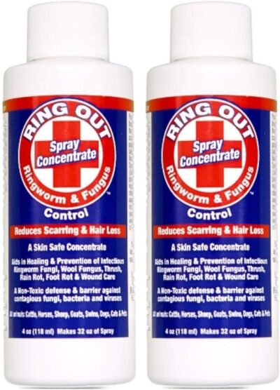 Ring Out - Antifungal Spray For Ringworm & Fungus Control on Animals