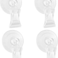 SLSON 4 Pack Fishes Veggie Seaweed Plant Suction Cup Clip Feeding