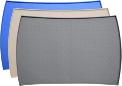 PetFusion Waterproof Pet Food Mat - Multiple sizes for dogs & cats