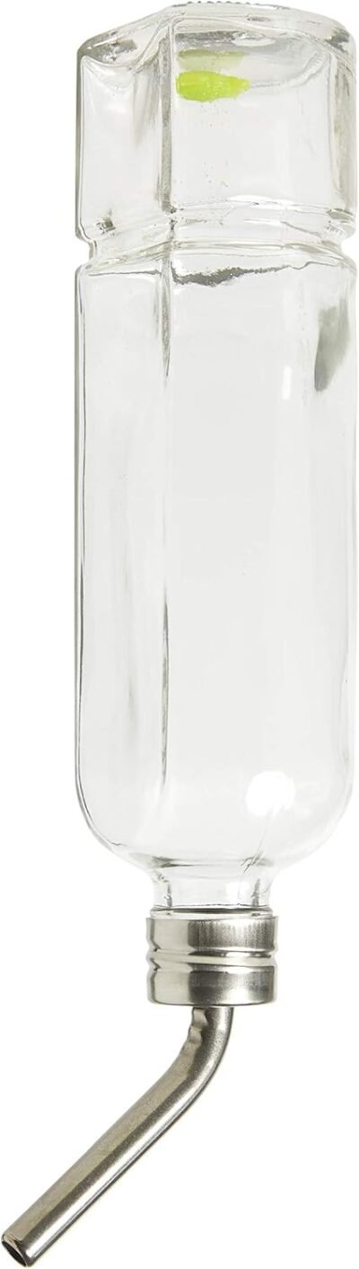 Lixit Chew Proof Flat Back Glass Bottles