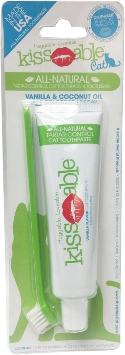 KissAble 3-Sided Toothbrush For Pets KissAble Dental Care For Pets