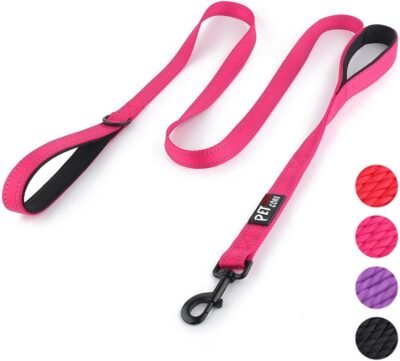 Pioneer Petcore Dog Leash 6ft LongTraffic Padded Two HandleHeavy
