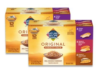 Nature's Recipe Wet Dog Food Variety Pack 275 Ounce Cup Pack of 24