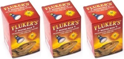 Fluker's 3 Pack Basking Spotlight Bulbs for Reptiles 150 watt
