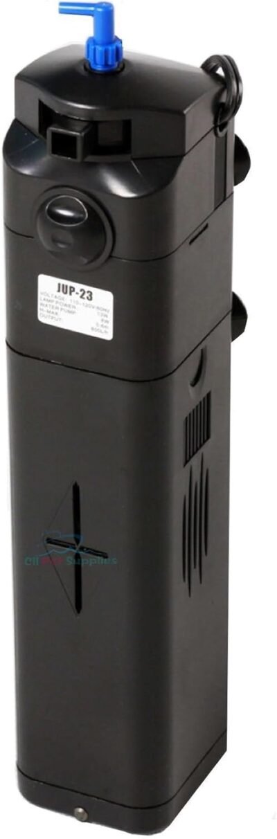Sun 13W UV Sterilizer Adjustable Pump Filter 150 gal Aquarium Fish